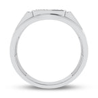 10K 0.13ct Diamond Mens Ring