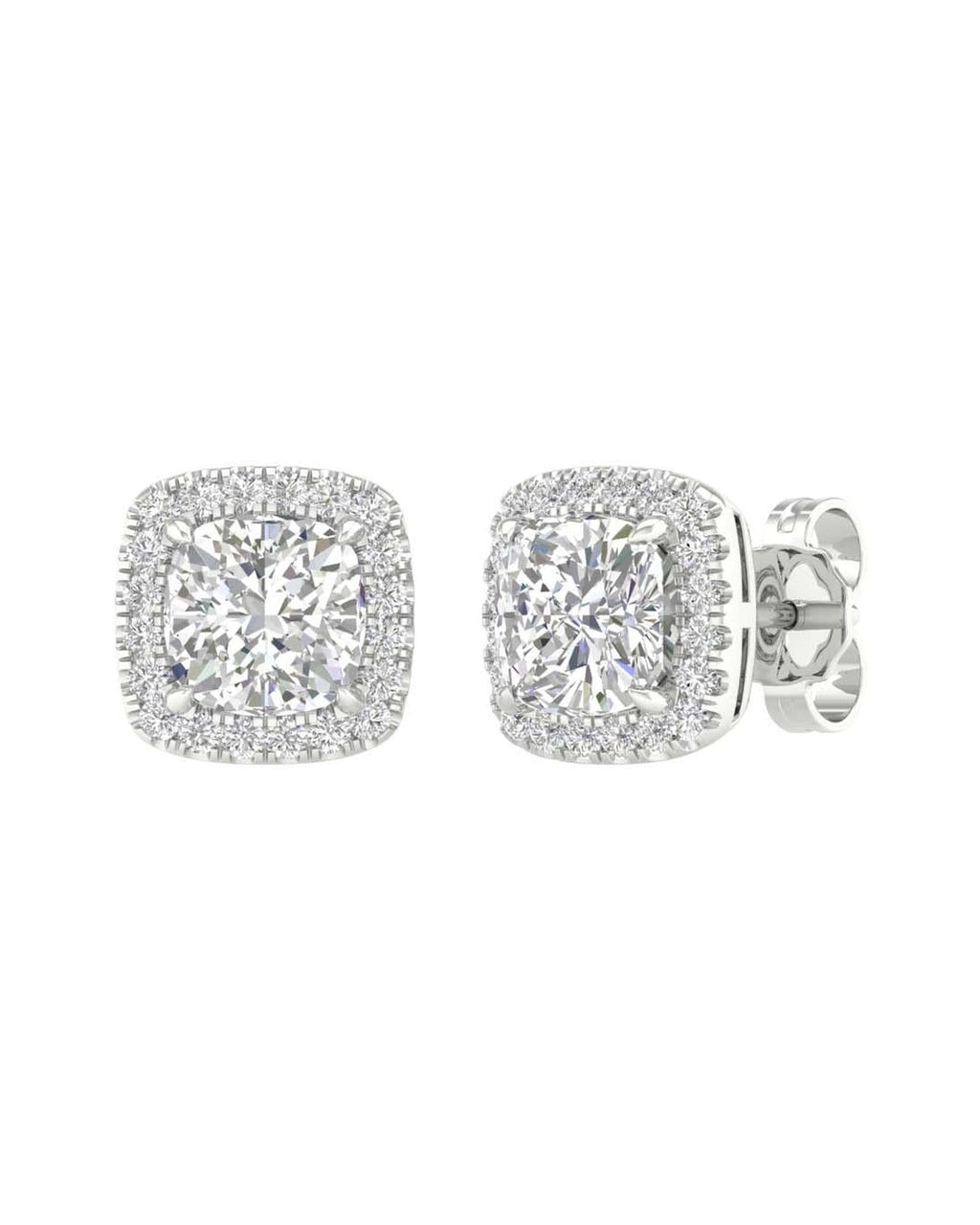 14K 2.25ct Certified Lab Grown Diamond Earrings