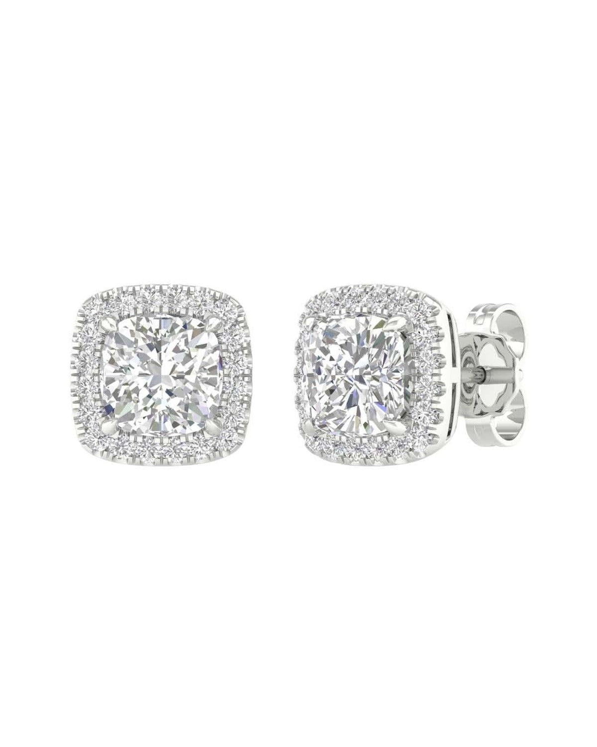 14K 2.25ct Certified Lab Grown Diamond Earrings