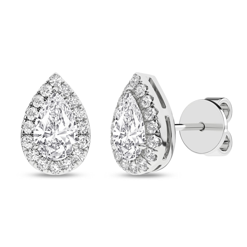 14K 2.25ct Certified Lab Grown Diamond Earrings