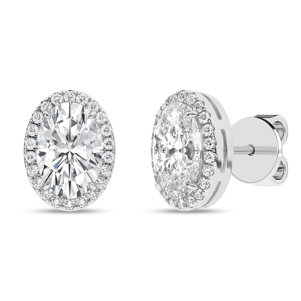14K 2.25ct Certified Lab Grown Diamond Earrings