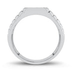 10K 0.15ct Diamond Mens Ring