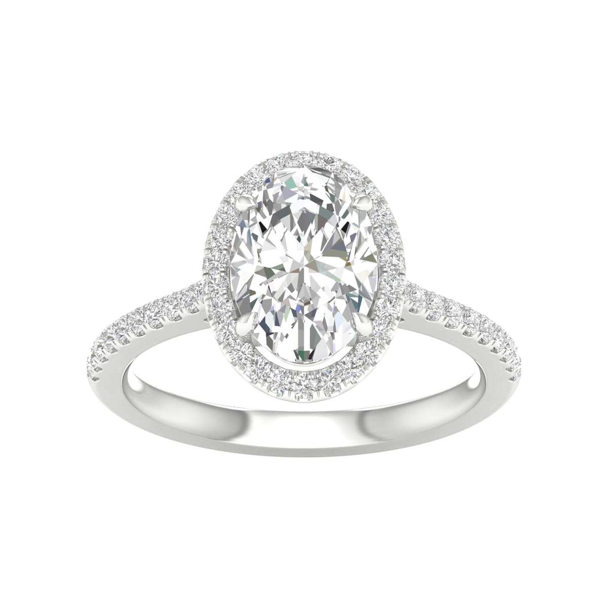 14K 2.25CT Certified Lab Grown Diamond Ring ( IGI Certified )