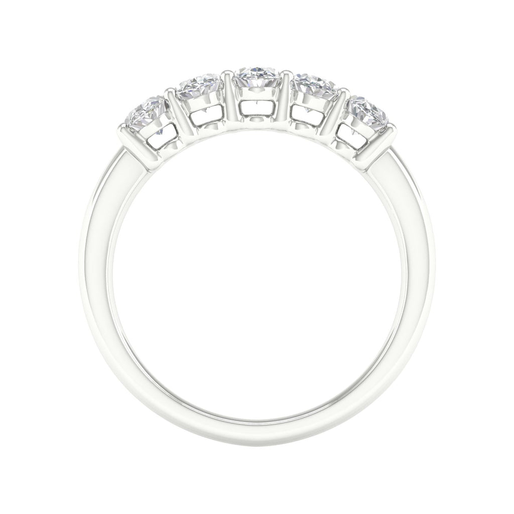 14K 1.00CT Certified Lab Grown Diamond Band