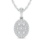 14K 0.25ct Diamond Pendant