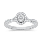 10K 0.25CT DIAMOND RING