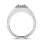 14K 1.12CT Certified Lab Grown Mens Ring