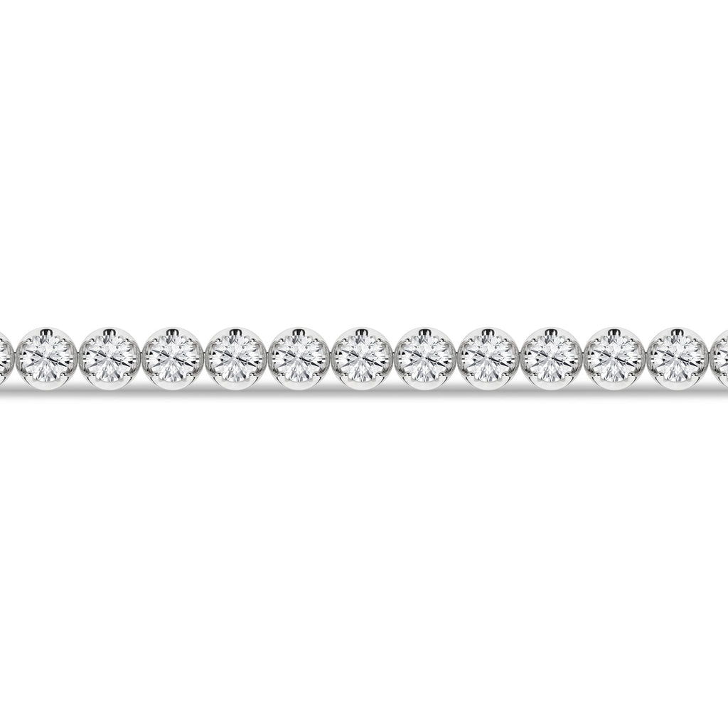 14K 7.00ct Lab Grown Diamond Bracelet