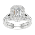 14K 1.75CT Lab Grown Bridal Set