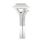 14K 1.75CT Lab Grown Bridal Set