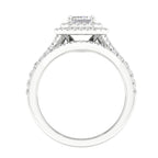 14K 1.75CT Lab Grown Bridal Set