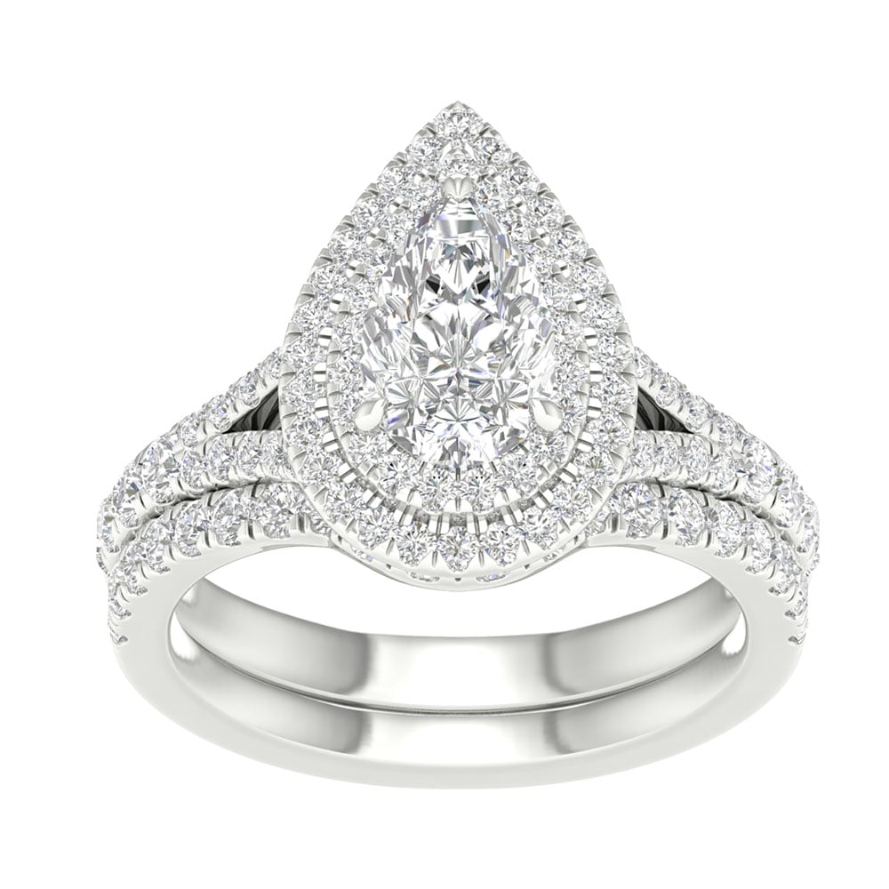 14K 1.95CT Lab Grown Diamond Bridal Ring