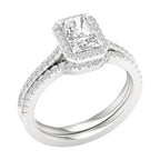14K 1.75CT Lab Grown Diamond Bridal Ring
