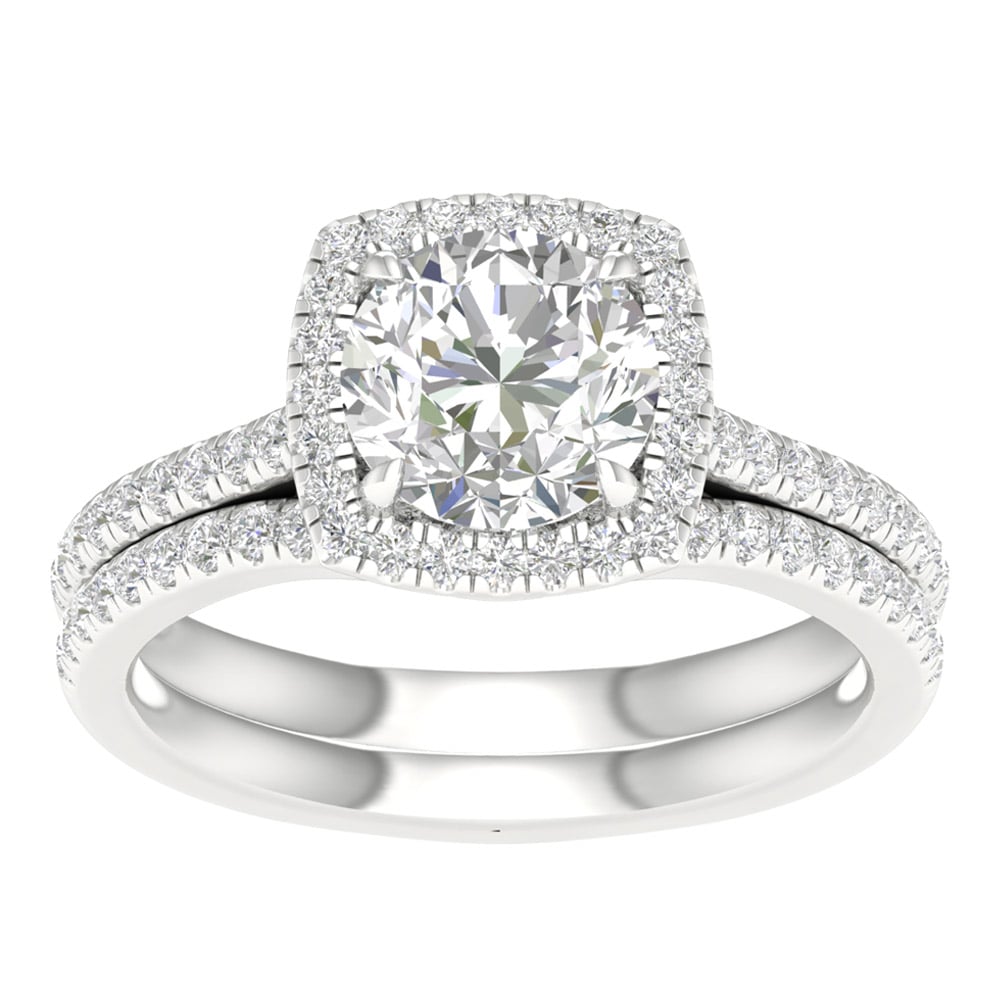 14K 1.95CT Certified Lab Grown Bridal Ring