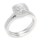 14K 1.95CT Certified Lab Grown Bridal Ring