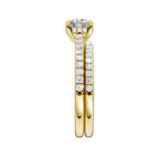 14K 2.50ct Lab Grown Diamond Bridal Set