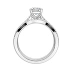14K 1.40ct Lab Grown Diamond Bridal Set