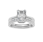 14K 2.50 CT Lab Grown Diamond Bridal Set