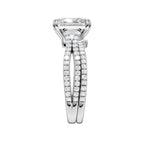14K 2.50 CT Lab Grown Diamond Bridal Set