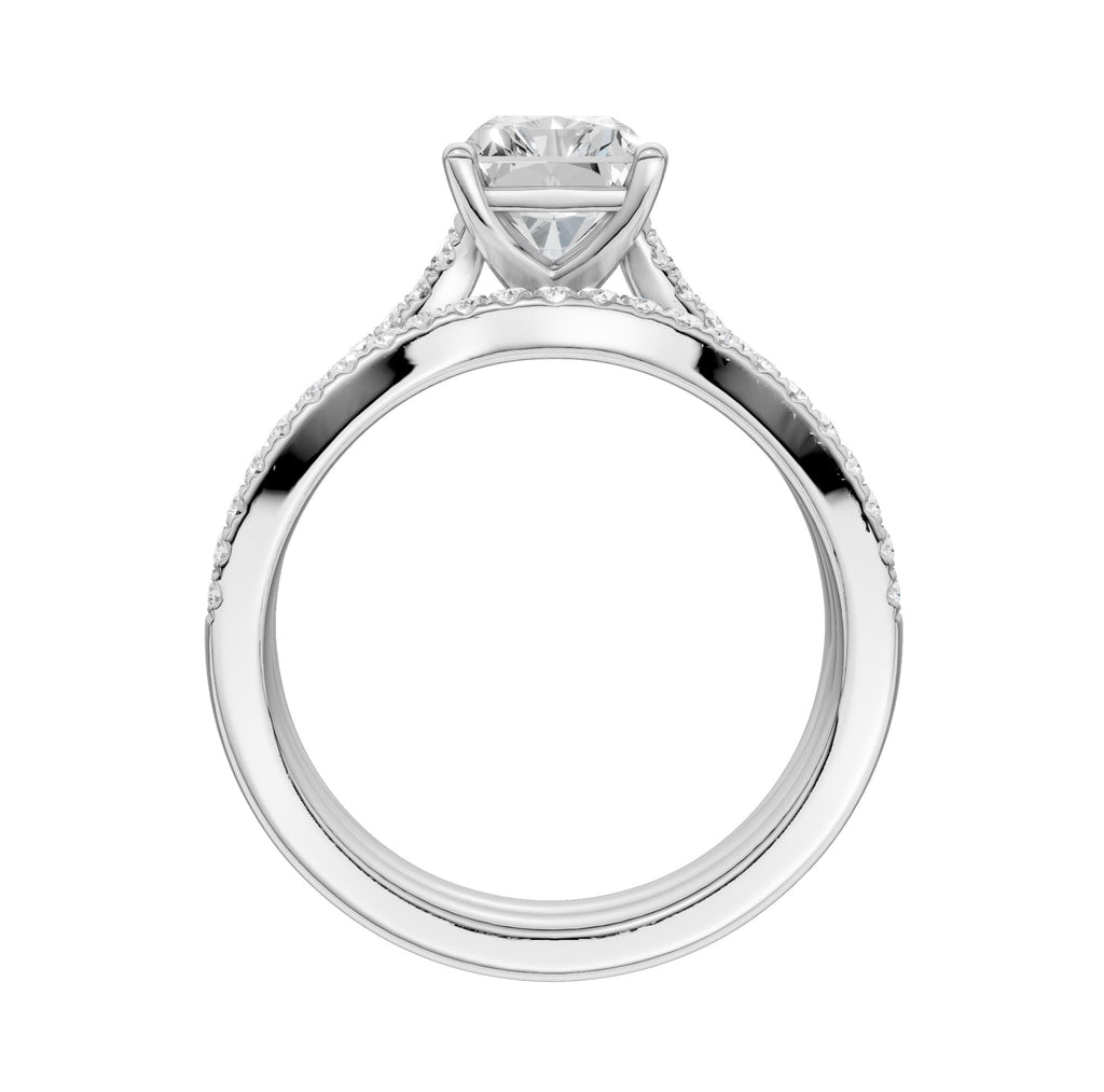 14K 2.40CT Lab Grown Diamond Bridal Set