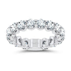 14K 4.00CT LAB DIAMOND ETERNITY BAND