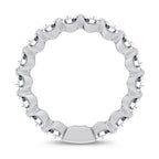14K 4.00CT LAB DIAMOND ETERNITY BAND