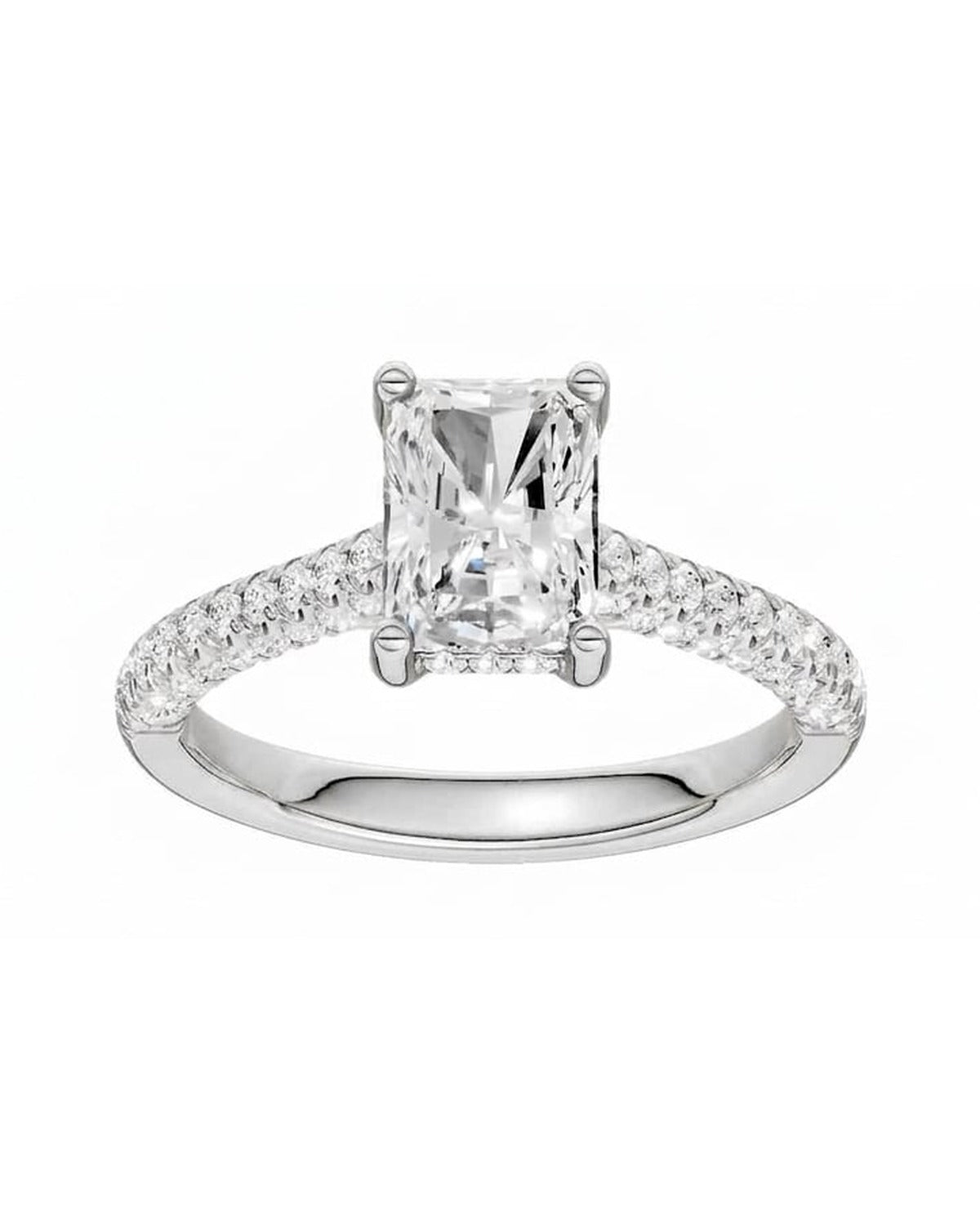 14K 2.00 CT Lab Grown Diamond Ring