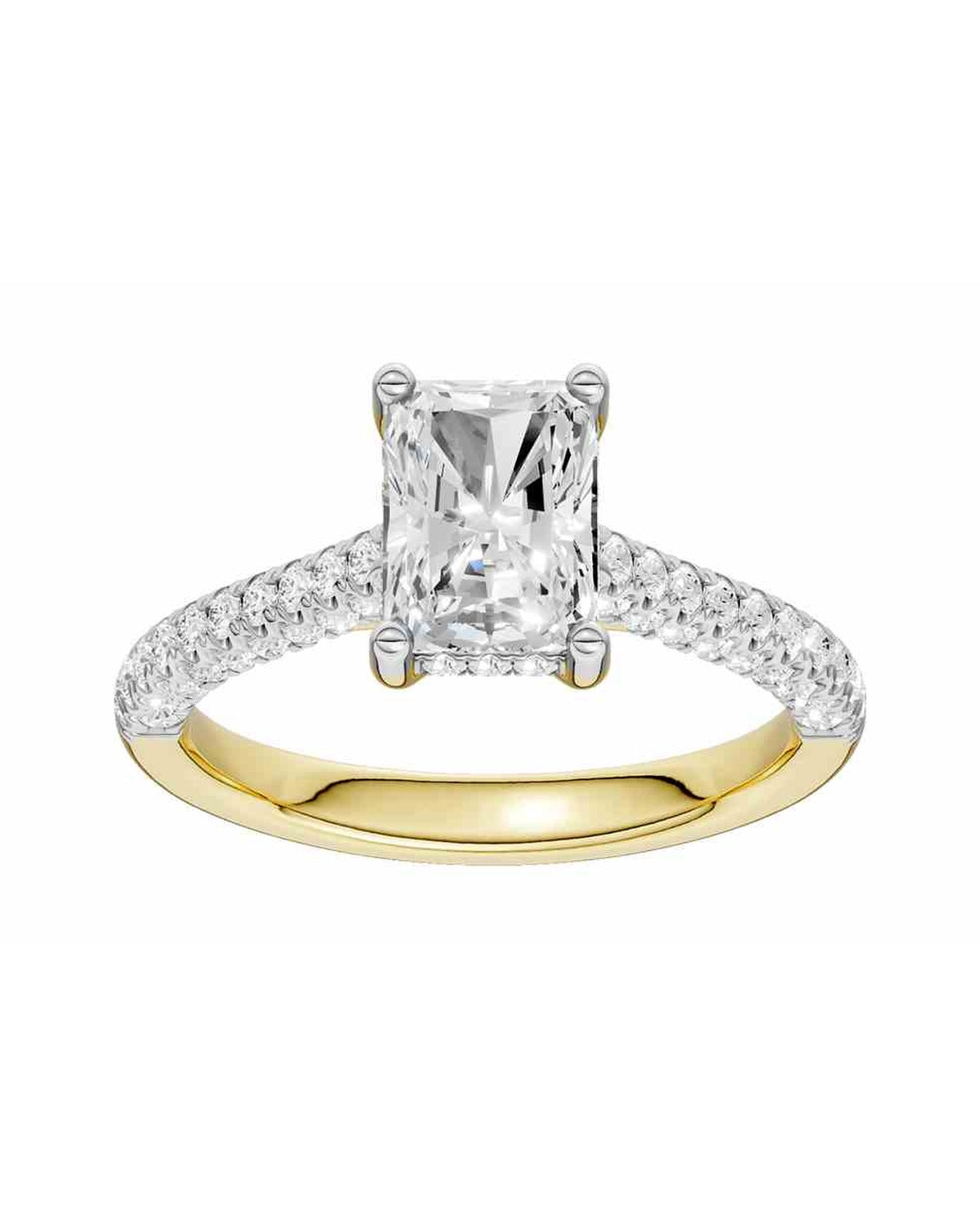 14K 2.00 CT Lab Grown Diamond Ring