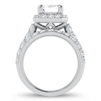 14K 5.00CT Certified Lab Grown Diamond Bridal Ring