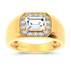 14K 1.98CT Certified Lab Grown Mens Ring