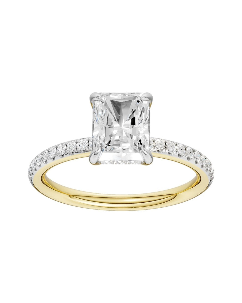 14K 1.75 CT Lab Grown Diamond Ring
