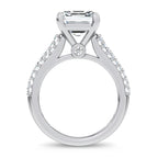 14K 4.00CT Certified Lab Grown Engagement Ring