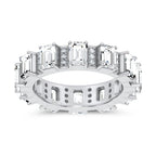 14K 3.17CT Certified Lab Grown Band