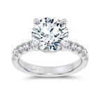 14K 4.50CT Certified Lab Grown Engagement Ring