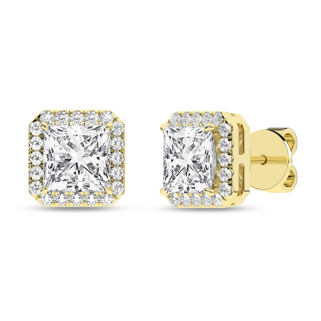 14K 2.25ct Certified Lab Grown Diamond Earrings