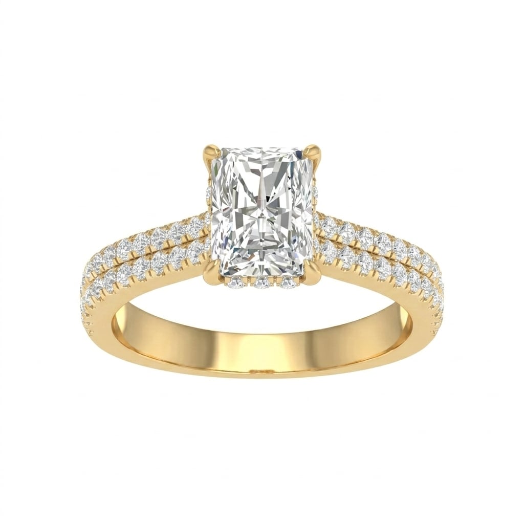 14K 2.50 CT Lab Grown Diamond Ring