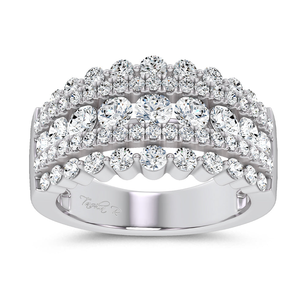 14K 2.00CT Lab Grown Ladies Band