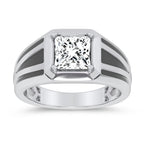 14K 2.00CT Certified Lab Grown Mens Ring