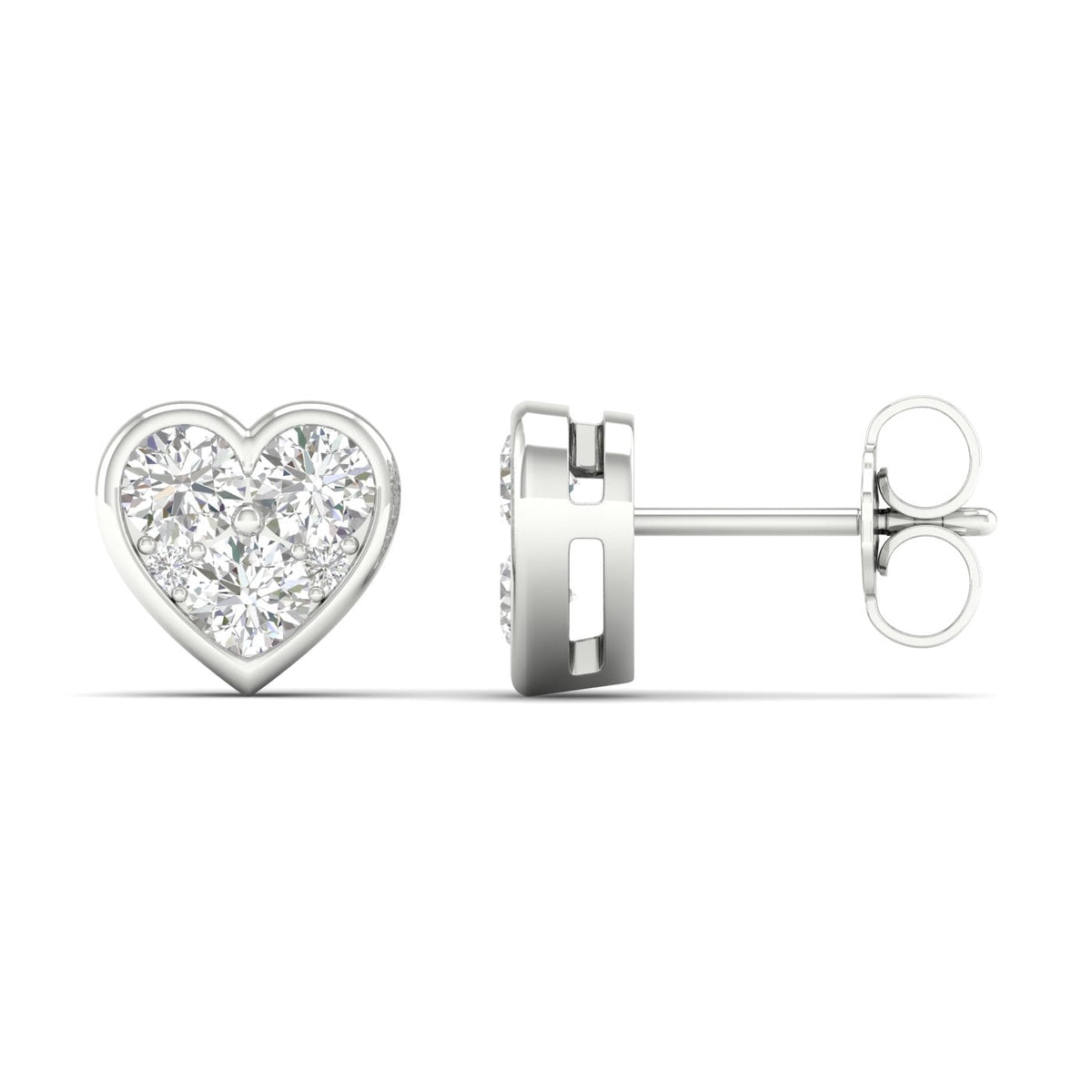 14K 1.00CT Lab Diamond Earring