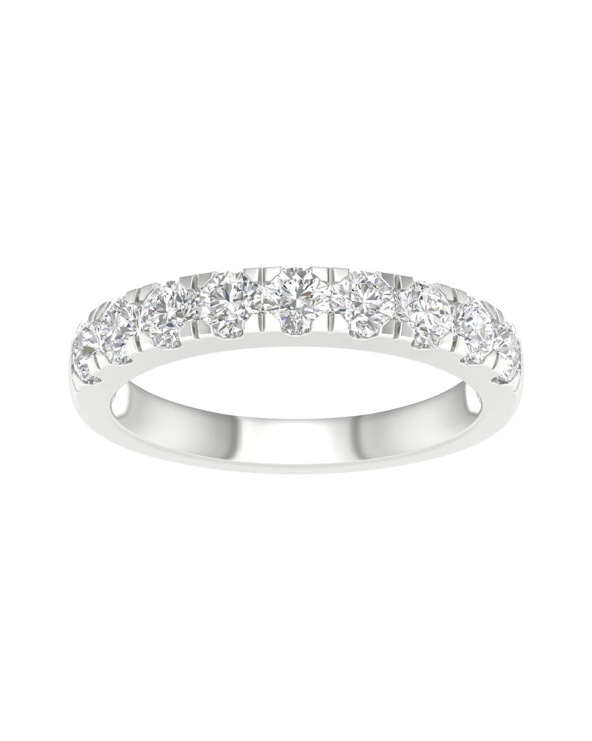 14K 1.00CT Certified Lab Grown Diamond Band