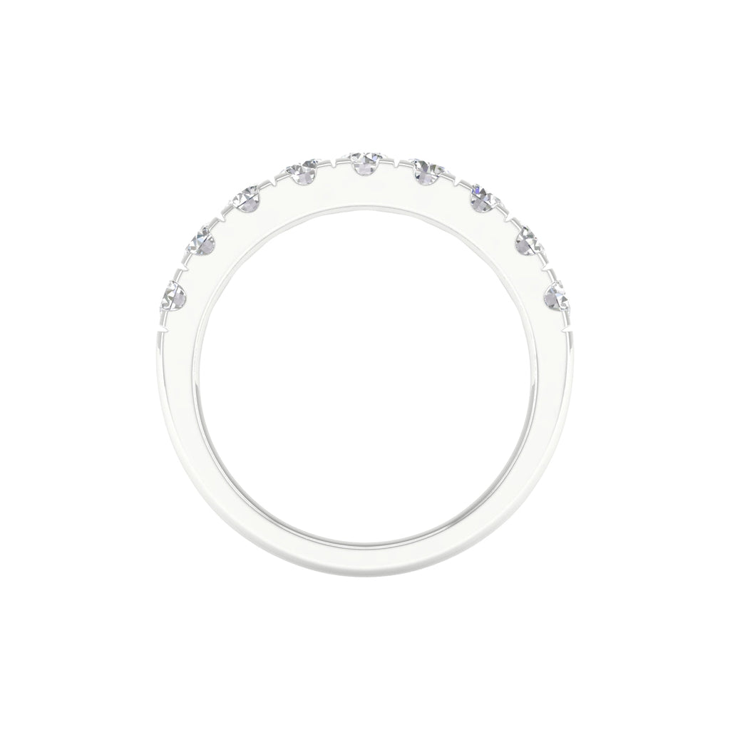 14K 1.00CT Certified Lab Grown Diamond Band