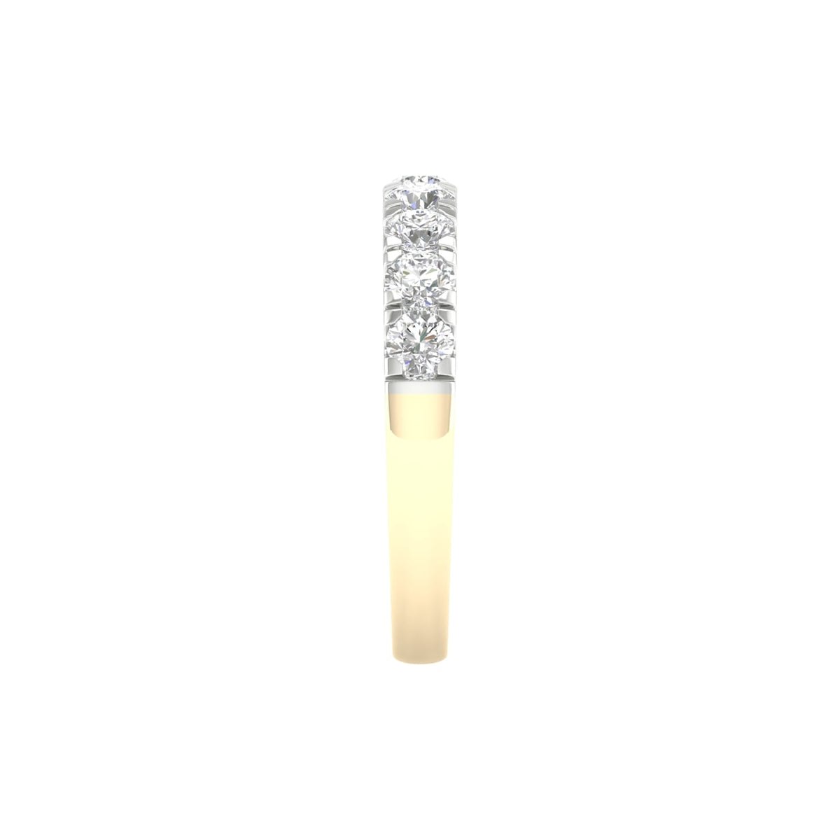 14K 1.00CT Certified Lab Grown Diamond Band