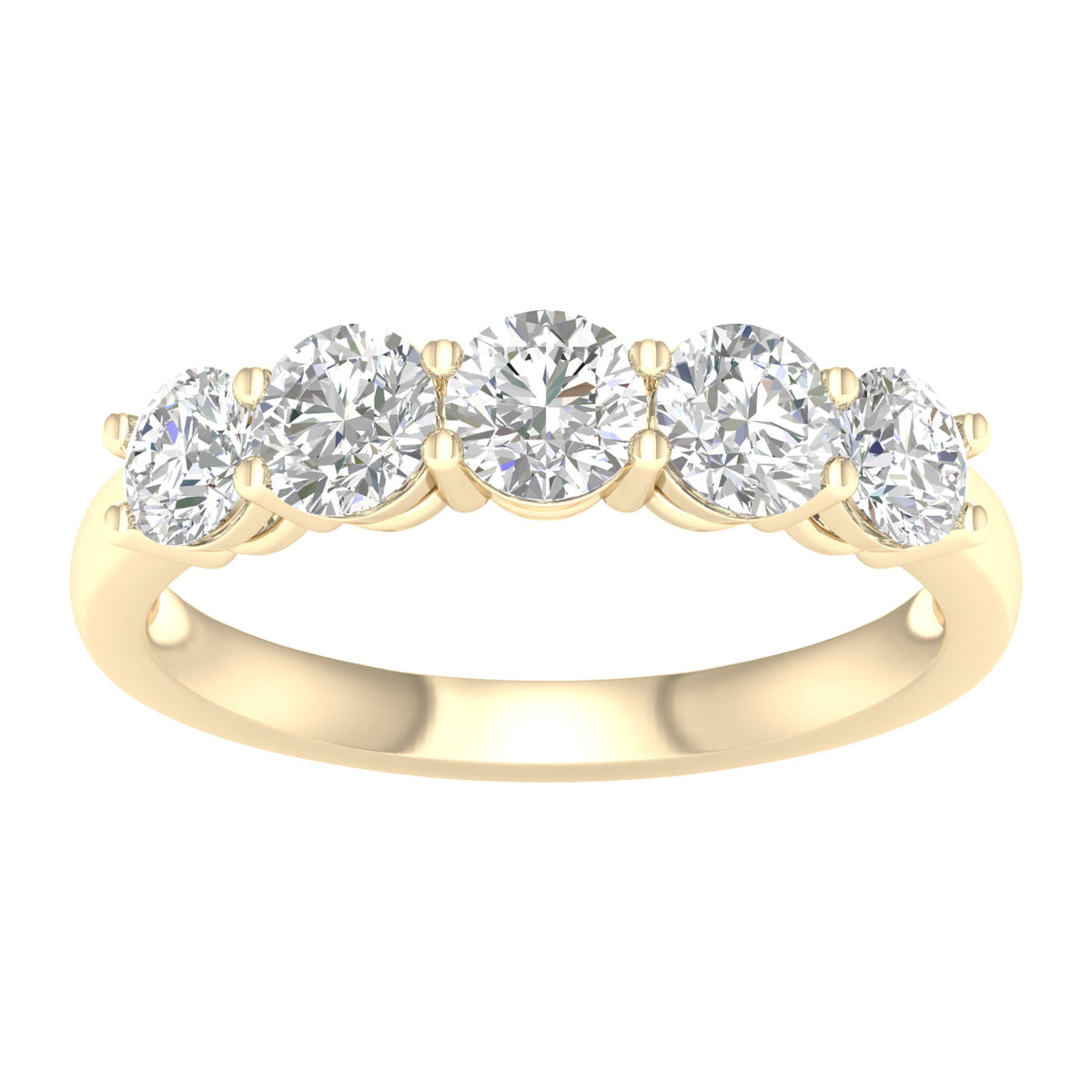 14k 1.50CT Lab Diamond Ring