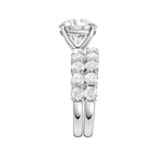 14K 4.00CT Certified Lab Grown Diamond Bridal Set