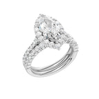 14K 3.00CT DIAMOND BRIDAL SET