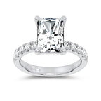 14K 4.50CT Certified Lab Grown Engagement Ring