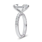 14K 4.50CT Certified Lab Grown Engagement Ring