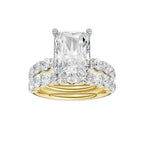 14K 6.00 CT Lab Grown Diamond Bridal Set