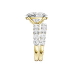 14K 6.00 CT Lab Grown Diamond Bridal Set