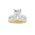 14K 6.00 CT Lab Grown Diamond Bridal Set